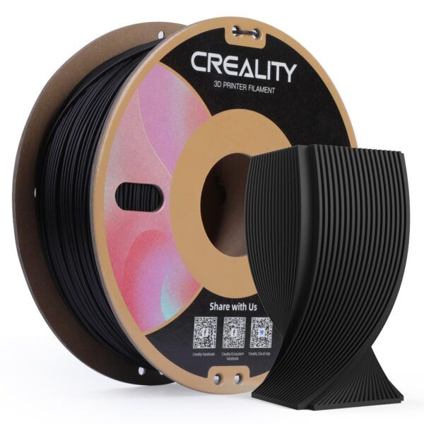 Creality CR PLA Filament, Matte Black 1Kg