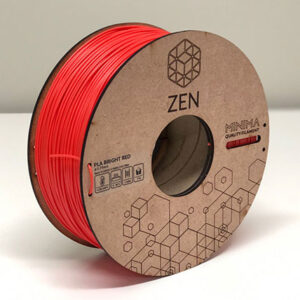 Zen Minima PLA, Bright Red 1Kg